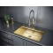 Кухонная мойка Paulmark Vast Pro золотой матовый PM707551-BG - 3