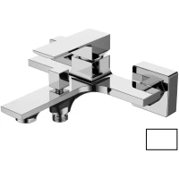 Смеситель для ванны AQG Bold 01BOL400BL белый матовый