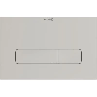 Кнопка смыва Kludi Unifix 30PP01O2 для инсталляции, светло-серый матовый