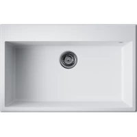 Кухонная мойка Omoikiri Tetogranit Tedori 79-WH 4993951 79x51 см, белый