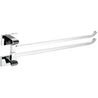 Полотенцедержатель Gappo G0712 47,27 см, поворотный, двойной, хром