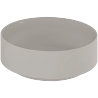 Раковина-чаша Kludi Resa R 58CW10O2 40x40 см, накладная, светло-серый матовый