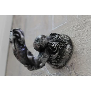 Изображение товара крючок art&max sculpture am-0682-t для ванны, серебро