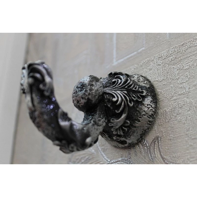 Крючок Art&Max Sculpture AM-0682-T для ванны, серебро