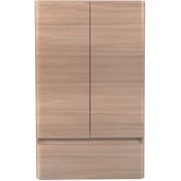 Шкаф двустворчатый подвесной 60x100 см ясень перламутр Style Line Атлантика СС-00002229