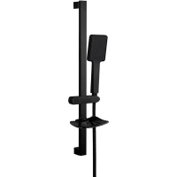 Душевой гарнитур Gappo G8013 1 режим, черный матовый