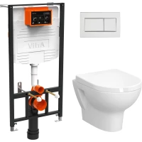 Комплект подвесной унитаз + система инсталляции VitrA Zentrum 9012B003-7206