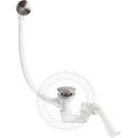 Слив-перелив для ванны Filarete FL90NK автомат, никель