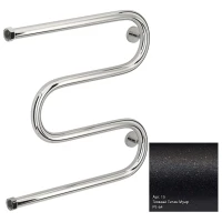 Полотенцесушитель водяной 500x500 темный титан муар Сунержа М-образный 15-0007-5050