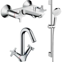 Комплект смесителей Hansgrohe Logis Classic 71240000 + 71270000 + 26532400