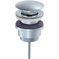 Донный клапан для раковины Oliveeka OL-SS07-CR универсальный, хром