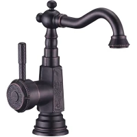 Смеситель для раковины без донного клапана Lemark Jasmine LM6604ORB