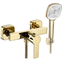 Смеситель для душа Rea Argus REA-B6408 с душевым гарнитуром, золотой