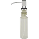 Изображение товара дозатор для жидкого мыла ulgran u-01-341 330 мл, встраиваемый, для кухни, ультра-белый