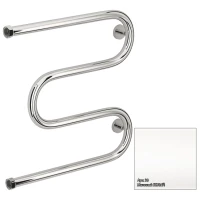 Полотенцесушитель водяной 500x500 белый матовый Сунержа М-образный 30-0007-5050