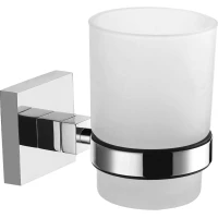 Стакан для зубных щеток Azario Rina AZ-87006 настенный, хром