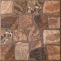 Керамогранит Cersanit Vilio коричневый рельеф 29,8x29,8 
