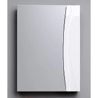 Зеркальный шкаф 50x70 см белый глянец Aqwella Samba Sam.04.05
