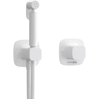 Гигиенический душ WasserKRAFT Saale A9551.328.243.232 со смесителем, белый матовый