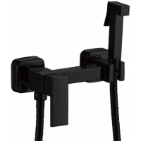 Гигиенический душ Haiba HB5513-7 со смесителем, черный матовый