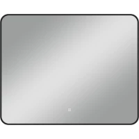 Зеркало Reflexion Night RX6151NT 100x80 см, с LED-подсветкой, сенсорным выключателем, диммером, черный