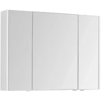 Зеркальный шкаф 100,5x75 см белый глянец Aquanet Остин 00203928