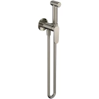 Гигиенический душ AQUAme Novara AQM6917BN со смесителем, никель матовый