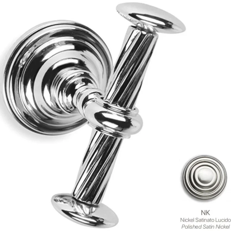 Крючок Stil Haus Giunone G13(36) двойной, для ванны, никель