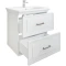 Комплект мебели белый матовый 76 см Sanflor Модена C04616 + 4630055550418 + C04612 - 3