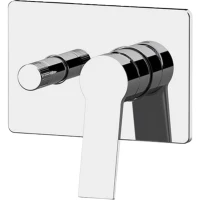 Смеситель для ванны Remer Slash SL09HRG встраиваемый, хром