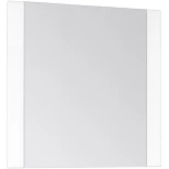 Изображение товара зеркало 70x70 см осина белая/белый лакобель style line монако лс-00000625