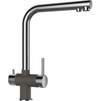 Смеситель для кухни с подключением к фильтру Schock Vitus нержавеющая сталь/баварский камень 710560
