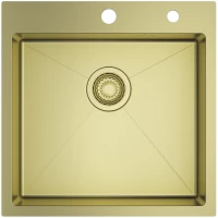 Кухонная мойка Raglo R700.5050.03 50x50 см, золотой матовый
