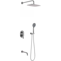 Душевой комплект 300x200 мм Berges Ventas 3O 073009