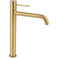 Смеситель для раковины Kaiser Vita 43311-3 золотой матовый