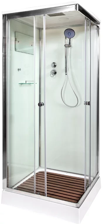

Душевая кабина 80x80x220 см Deto K408S прозрачное