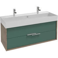 Тумба дуб табак/эвкалипт матовый 119,9 см Jacob Delafon Vivienne EB1509-E52-M87