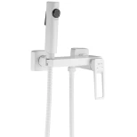 Изображение товара гигиенический душ shevanik s6805c-1 со смесителем, белый