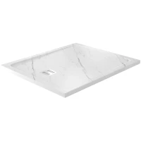 Душевой поддон из литьевого мрамора 120x100 см WasserKRAFT Rhin 44T 44T10