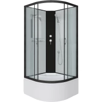 Душевая кабина 80x80x200 см Niagara NG-6707-14BK прозрачное