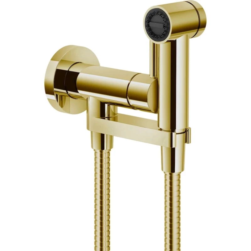 Гигиенический душ Nobili AV00600GDP со смесителем, золотой