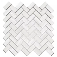 Декор Kerama Marazzi Контарини белый мозаичный глянцевый 31,5x30 190/005T 