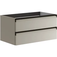 Тумба под раковину Onsen Fusion Sand 78-BP-082-K1-M15 79,5 см, подвесная, песочный матовый