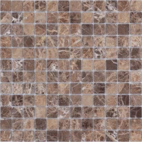 Мозаика Pietrine 4 Emperador Dark MAT 23x23x4
