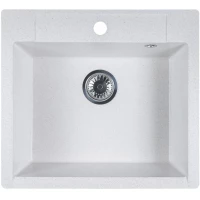 Кухонная мойка Reflexion Cubi RX1555WH 55x50 см, белый