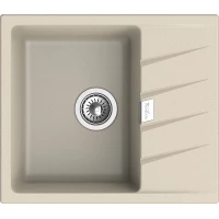 Кухонная мойка Rivelato Raum RM-58 beige scuro 58x50 см, тёмно-бежевый