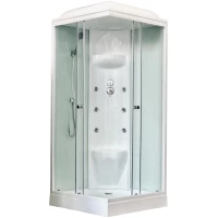 Душевая кабина 80x80x217 см Royal Bath RB80HP7-WT прозрачное