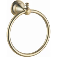 Полотенцедержатель кольцо Azario Elvia AZ-91111Q бронза 