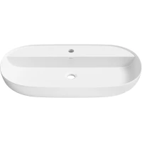 Раковина-чаша Wellsee Chic Riviera 326806000 80x40 см, накладная, белый