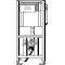 Монтажный элемент для подвесного унитаза высота 1130 мм модель 8161.2 Viega Eco Plus 606664 - 3